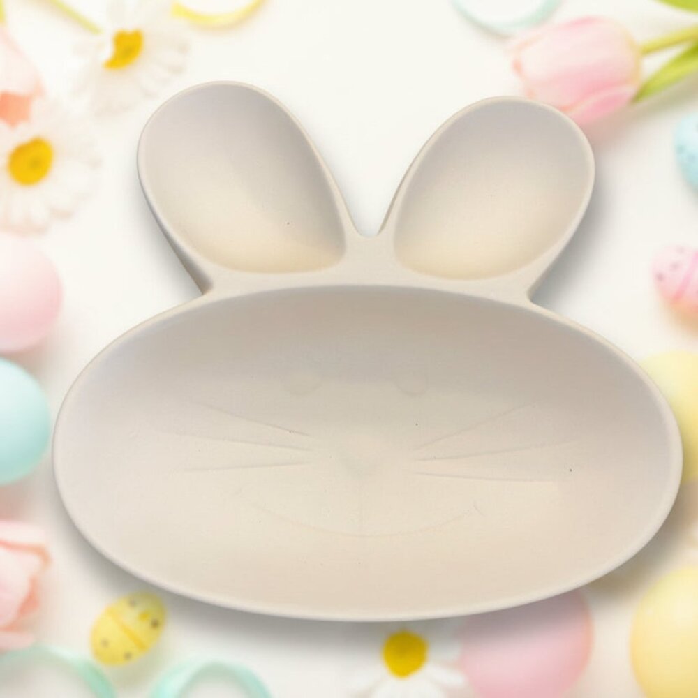 Ceramic Bunny Face Candy Dish‎ – DIY Painting Project